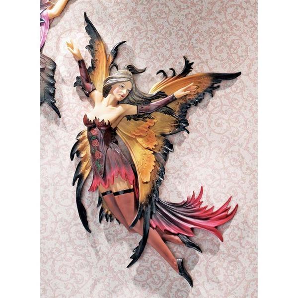 Design Toscano Fairies of the Enchanted Grove: Willow Wall Sculpture CL4919
